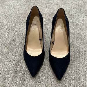 Nine West - dark blue Suede Heels